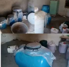 کشف و انهدام کارگاه تولید مشروبات الکلی در لامرد