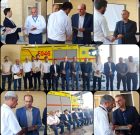 تجلیل از تلاشگران واحد ایمنی و هدایت زمینی فرودگاه بین المللی شهدای لامرد تجلیل از تلاشگران واحد ایمنی و هدایت زمینی فرودگاه بین المللی شهدای لامرد