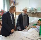 حسن روحانی به عیادت سید محمود علوی رفت حسن روحانی به عیادت سید محمود علوی رفت