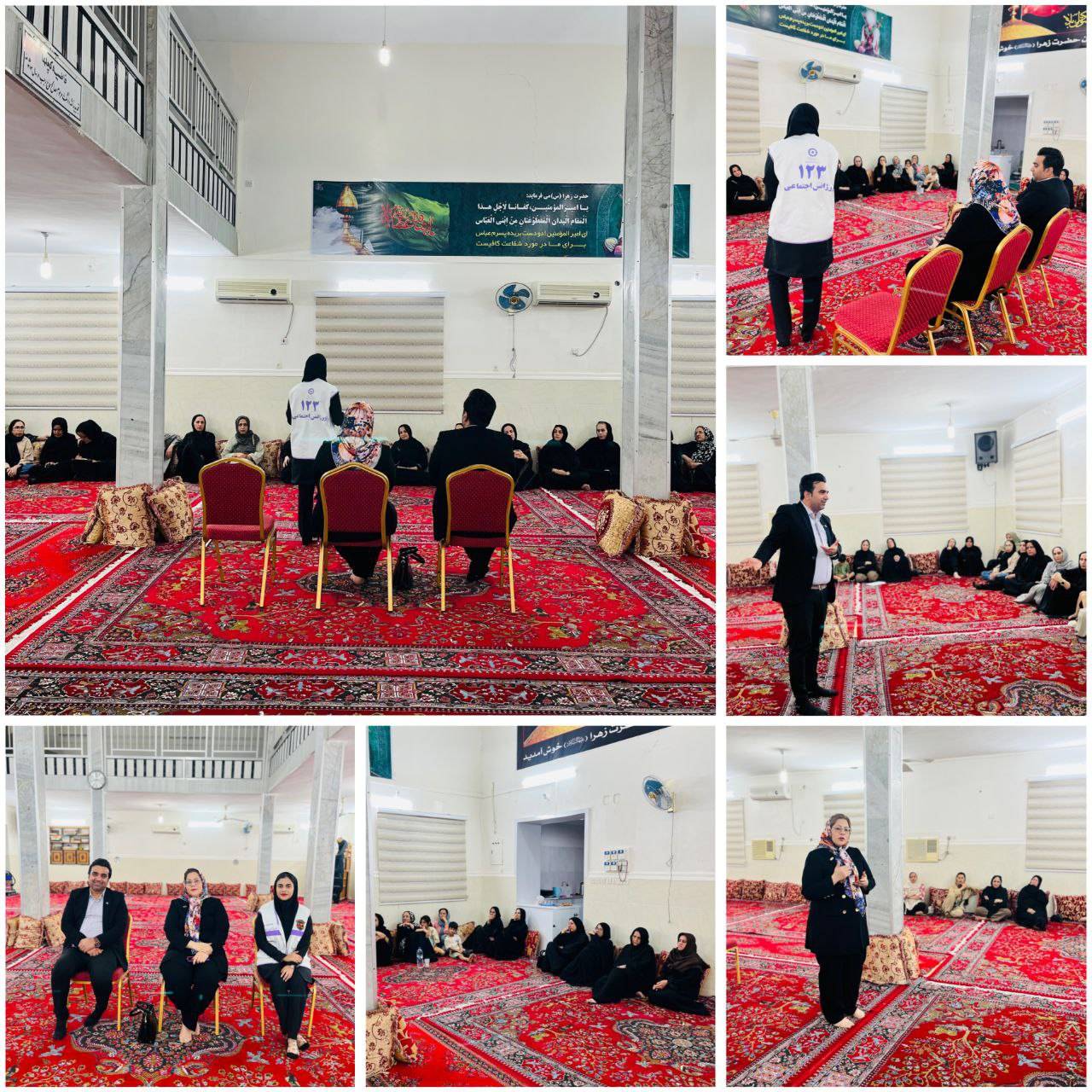 برگزاری کارگاه آموزشی «تاب‌آوری و سلامت بانوان» توسط اورژانس اجتماعی لامرد در روستای نخل صفا