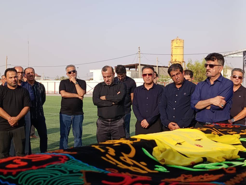 وداع با چهره ماندگار ورزش لامرد در ورزشگاه انقلاب