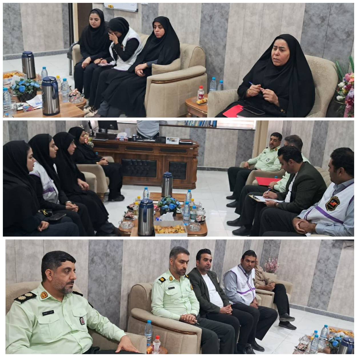 امضای تفاهمنامه همکاری میان پلیس و اورژانس اجتماعی بهزیستی لامرد امضای تفاهمنامه همکاری میان پلیس و اورژانس اجتماعی بهزیستی لامرد