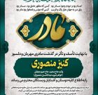 عضو شورای دوره چهارم شهر لامرد در سوگ مادر نشست عضو شورای دوره چهارم شهر لامرد در سوگ مادر نشست