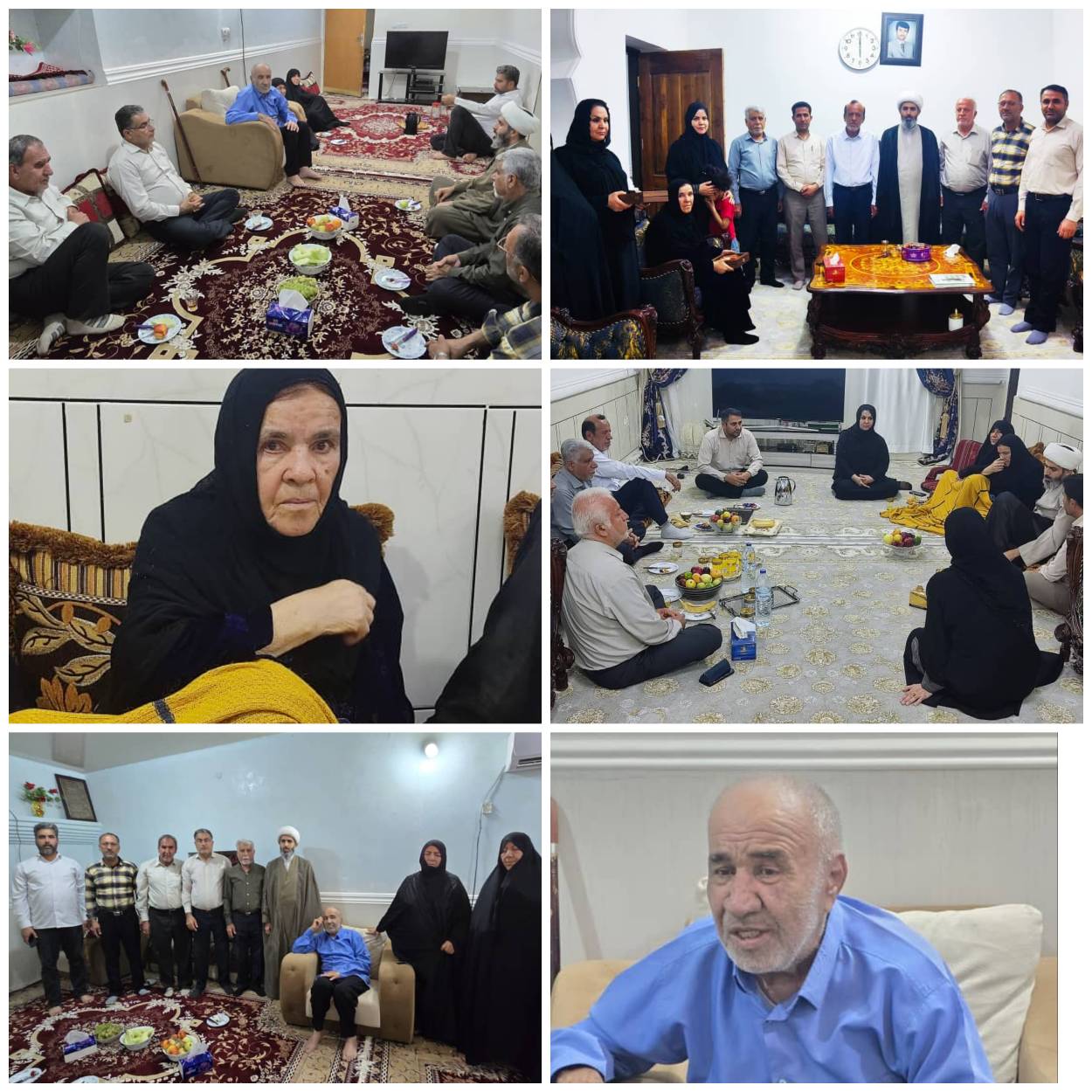 دیدار با خیرین مدرسه ساز حاج سید محمد رضوی و فاطمه کشاورز